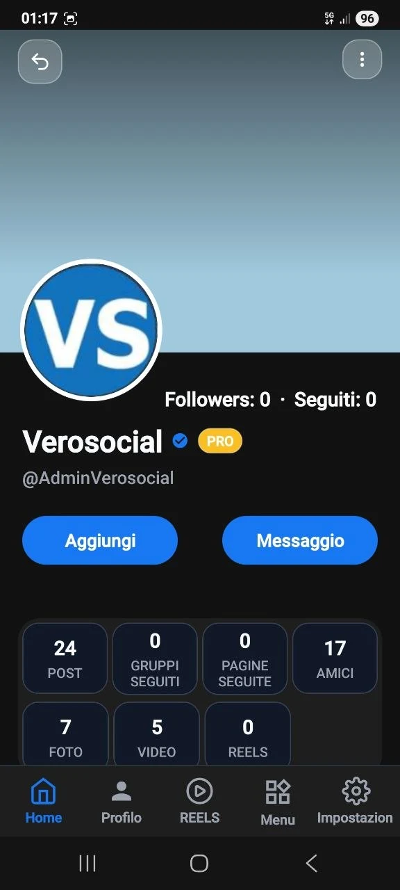 Verosocial screenshot