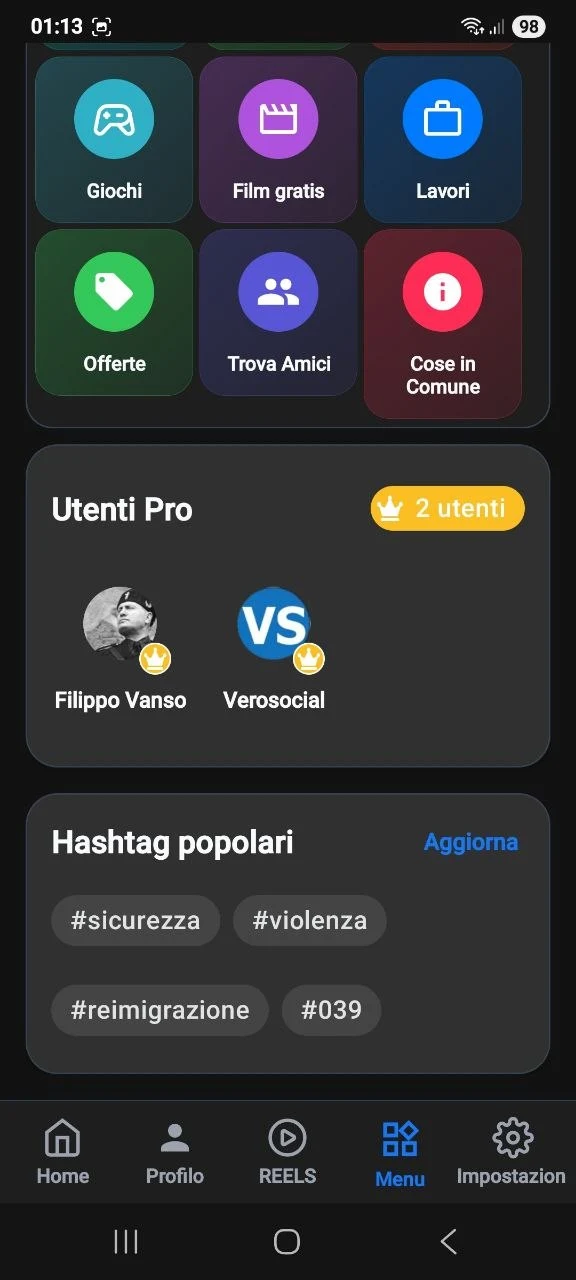 Verosocial screenshot